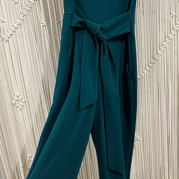 Express Dark Green Jumpsuit - Picture 6 of 7